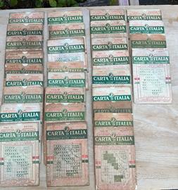 Lotto 30 Carte d' Italia vintage touring club