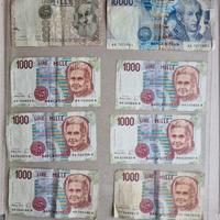 banconote vecchie lire 