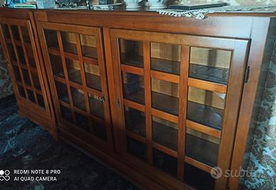 Porta DVD/ Libreria in legno