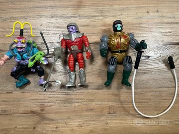 ACTION FIGURES ANNI 90 - LOTTO 4 PERSONAGGI