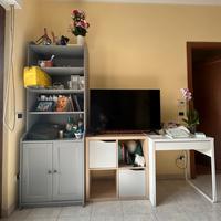 Libreria + mobiletto + scrivania