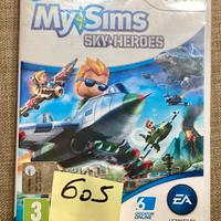 Gioco Wii Nintendo MY SIMS Sky Heroes In Italiano