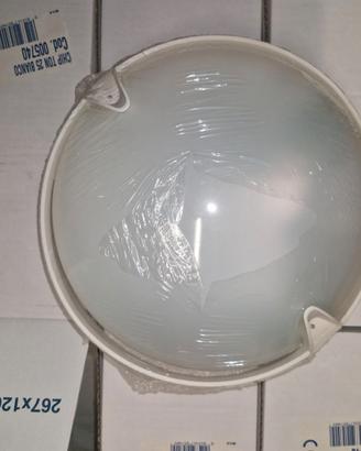 6 plafoniere da esterno CHIP TONDO 25