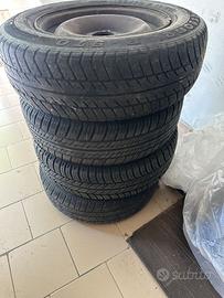 4 Cerchi / Ruote in Ferro 13" - Peugeot 106