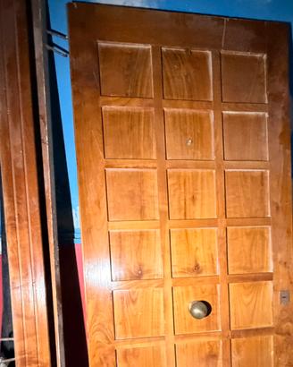 Porta legno massello ciliegio