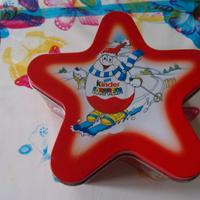 Scatola latta stella collezione Kinder