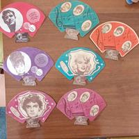 Ventagli cinema di cartone Vintage