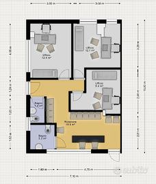 Studio medico di nuova realizzazione - stanza