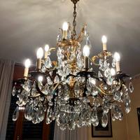 Lampadario in cristallo