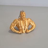 Portachiavi Arnold Schwarzenegger Color Oro