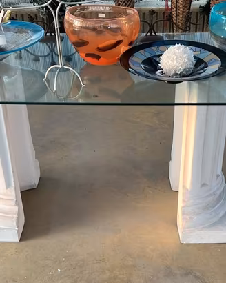 tavolo in vetro 
