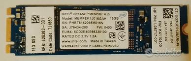 Intel Optane 16GB M.2 - Memoria di Accelerazione