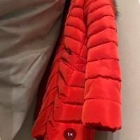 Cappotto invernale nuovo rosso