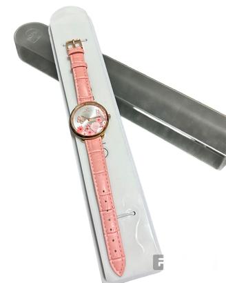 Orologio da polso Ops Objects ROSA fiori farfalle