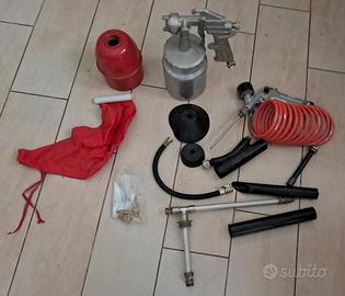 Pistola a spruzzo + accessori - KIT COMPLETO 