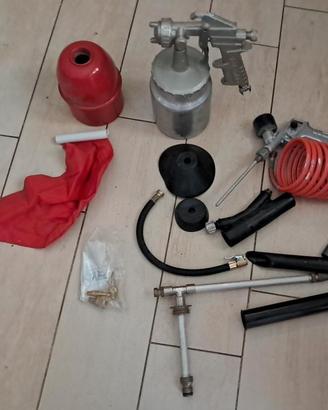 Pistola a spruzzo + accessori - KIT COMPLETO 