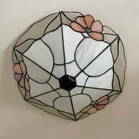 Elegante lampadario stile Tiffany – vetro colorato