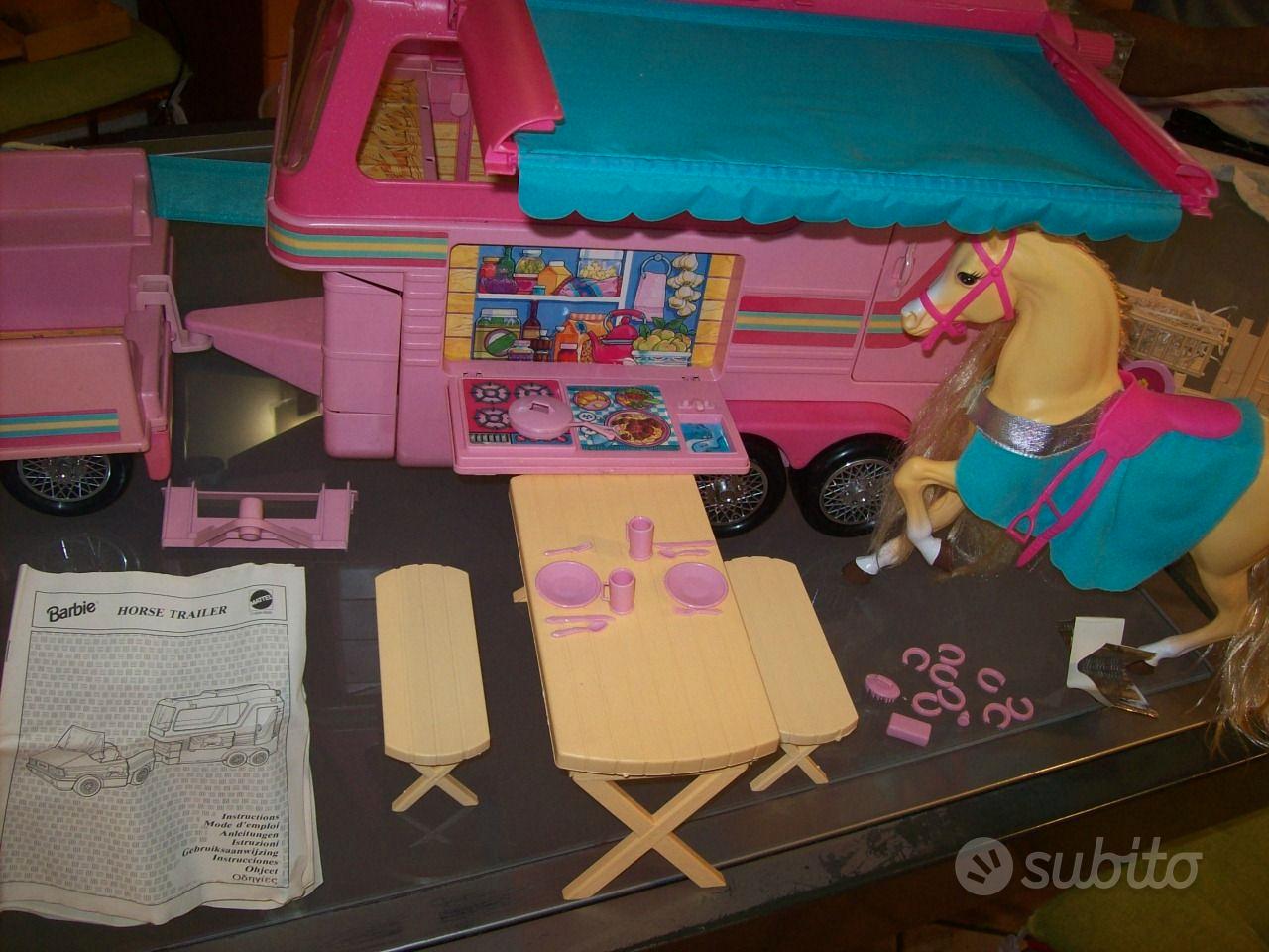 Barbie Trainer horse 1992, camper con cavallo Collezionismo In