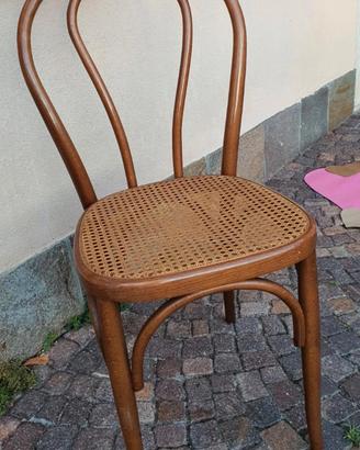 Sedie in paglia di Vienna 