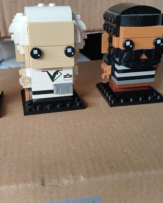 LEGO BRICKHEADZ Back to the Future e starwars 