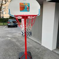 Canestro Basket Team – Alt. Regolabile 160-210 cm