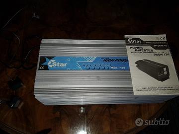 Inverter 12v camper barca da 3000watt