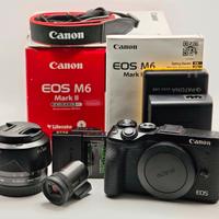 Canon m6 Mark II + EVF DC-2 +  15-45 F/3.5 6.3