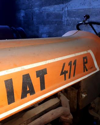 FIAT 411 R con MULETTO TRATTORE STORICO EPOCA