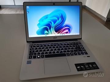 Ultrabook Acer Swift i3 Windows 11 SSD + office