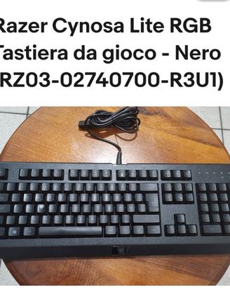 tastiera per videogiochi 