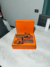 coppia sandali Oran originali Hermes Paris