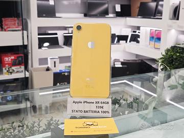 Apple iPhone XR 64GB - BATTERIA 100%