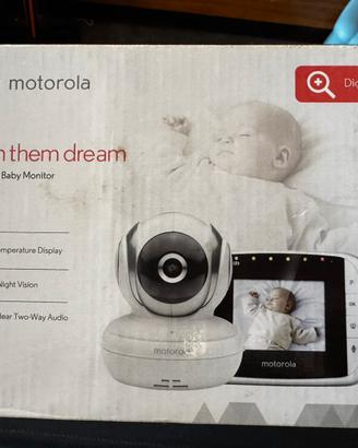 Baby monitor video Motorola watch them dream