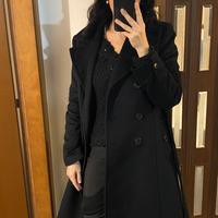 Cappotto nero - Doppio petto / Stefanel