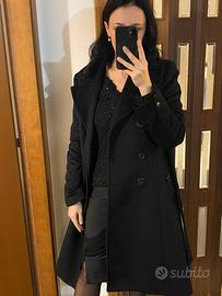 Cappotto nero - Doppio petto / Stefanel