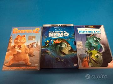 lotto DVD cartoni animati 