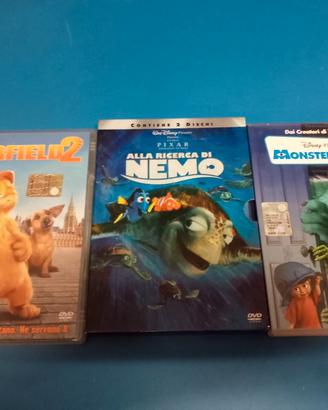 lotto DVD cartoni animati 