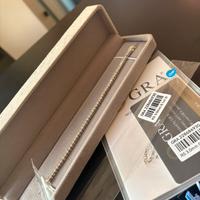 Bracciale tennis Moissanite in argento 925