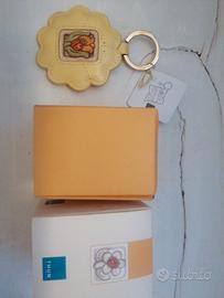 portachiavi Thun pelle giallo