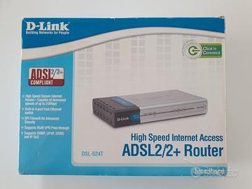 D-LINK DSL-524T  ADSL2+ Modem Router