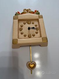Orologio da parete Thun uccellini e cuore