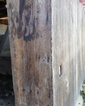 MOBILE IN LEGNO RUSTICO A SCOMPARTI