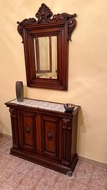 Specchio + Mobile da ingresso — LegNO—