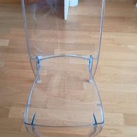 sedie in policarbonato trasparante