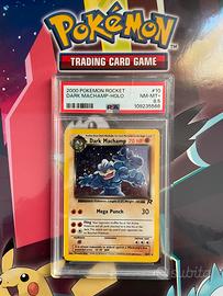 Pokemon Dark Machamp PSA 8.5