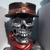 Teschio decorativo da collezione - stile gothic fa