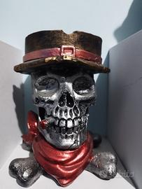 Teschio decorativo da collezione - stile gothic fa