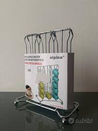 Porta Capsule Caffè in Metallo Alpina® (30 Capsule