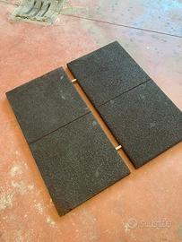 Pavimento gomma crossfit /area fitness/parcogiochi