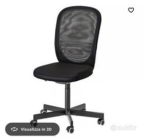 Sedia ufficio ikea come nuova